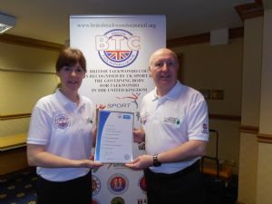 Burbage Taekwondo Club achieves Clubmark accreditation